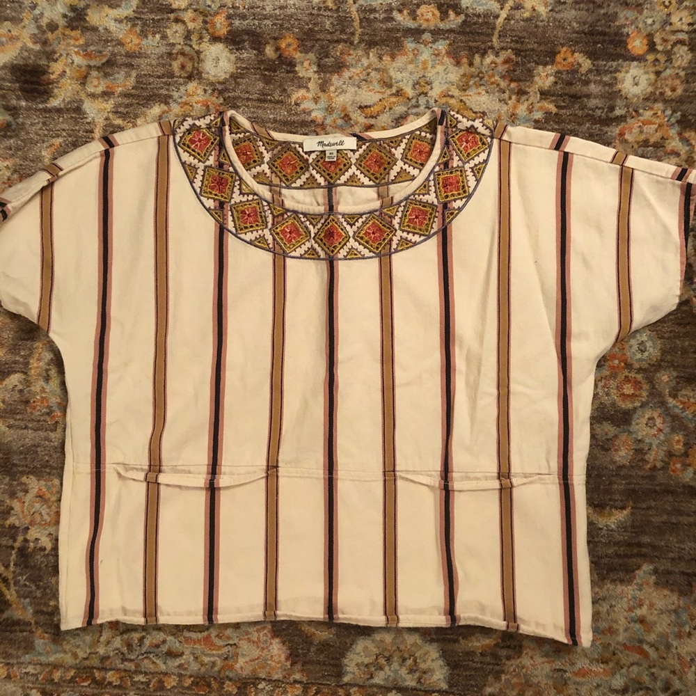 Madewell striped top